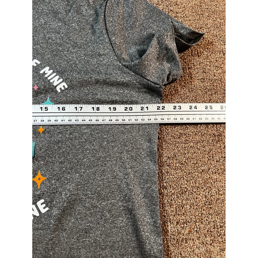 Dumpster Fire Graphic T-Shirt Womens XL Gray Meme Funny Sarcastic Good NEW - Picture 7 of 8